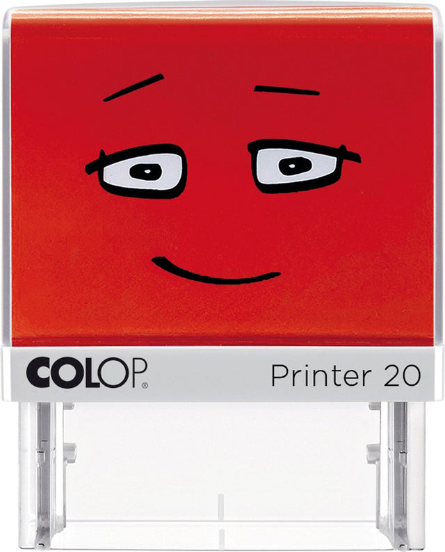 Colop nio schoolstempel – “netter werken…” – brave red