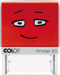 Colop nio schoolstempel – “netter werken…” – brave red
