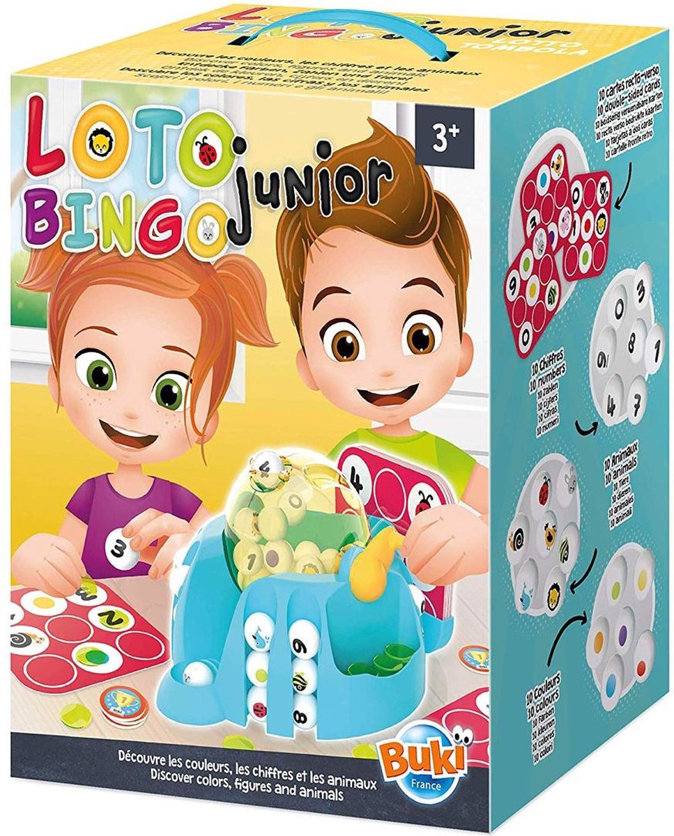 Buki France Buki – Loto-Bingo Junior – Lernspiel