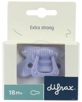 Difrax Schnuller natur 18+m lila Amethyst