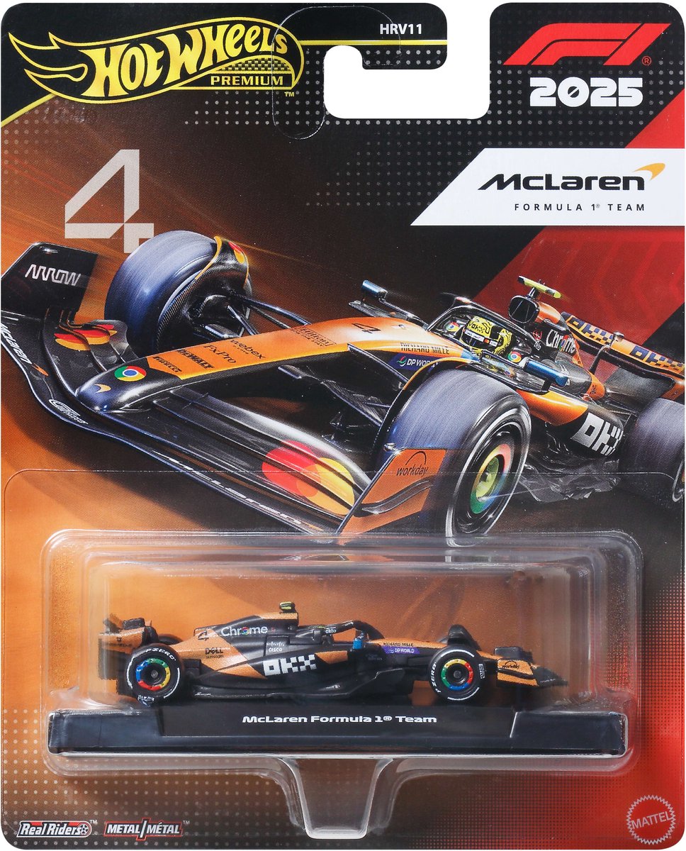 Hot Wheels Premium Formel 1 Mclaren Team – Lando Norris