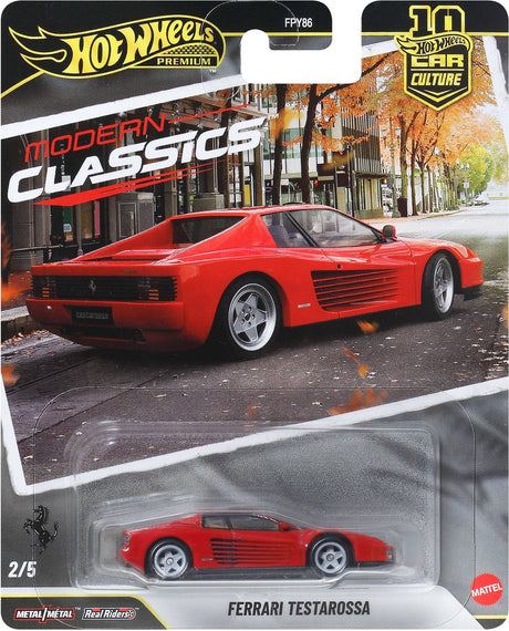 Hot Wheels Premium-Autokultur – Ferrari Testarossa