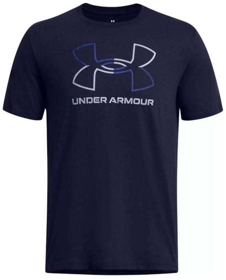 Under Armour UA GL Foundation Update SS Herren-Sportshirt – Marineblau – Königsblau – Grau