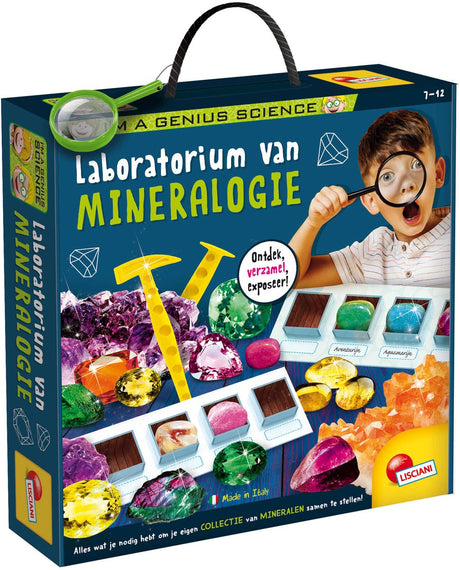 Lisciani, ich bin ein Genie der Labormineralogie