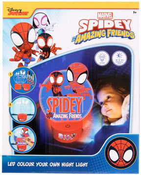 Disney Spiderman stellt sein eigenes LED-Nachtlicht her