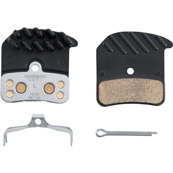 Shimano Scheibenbremsbeläge H03C Disc Br.Pad Shim.H03C Metall Sinter Cool.Fins