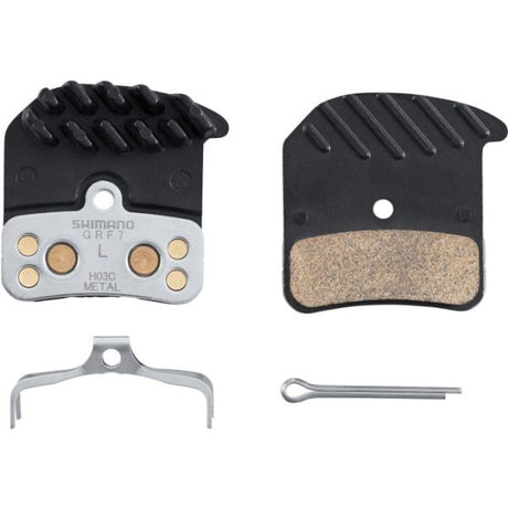 Shimano H03C Ice-Tec-Scheibenbremsbeläge aus Metall