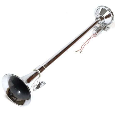 Lufthorn 64 cm. 12 24V Chrom