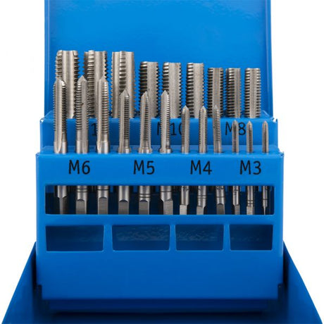 Gewindebohrer-Set 21-teilig M3-M12