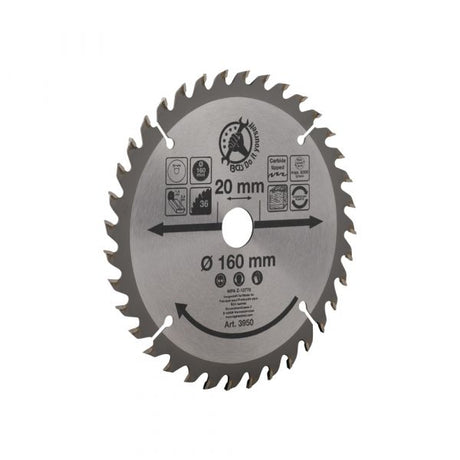 Sah Blade 160 mm., 36 Zähne