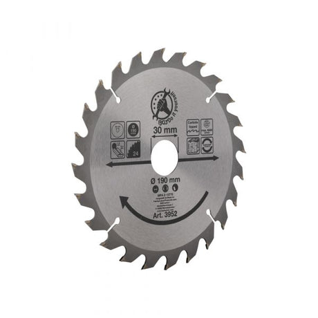 Sah Blade 190 mm., 24 Zähne