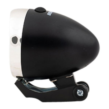 Scheinwerfer Chrom schwarz LED Fahrrad