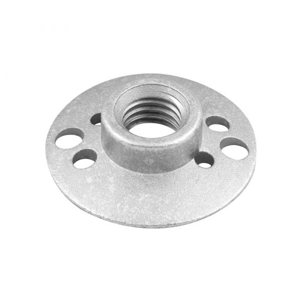 Wolfcraft - Flanschmutter für Winkelschleifer M14 - Spannmutter - Spannflansch - 2456000