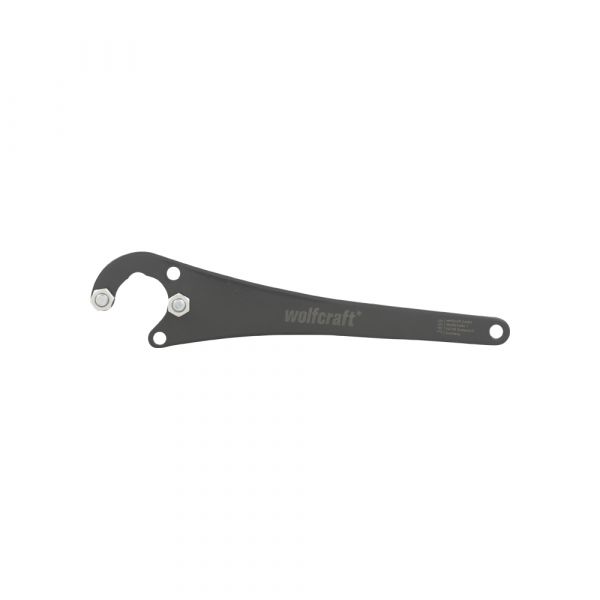 Wolfcraft - Universal-Flanschschlüssel für Winkelschleifer - Stiftschlüssel - 2459000