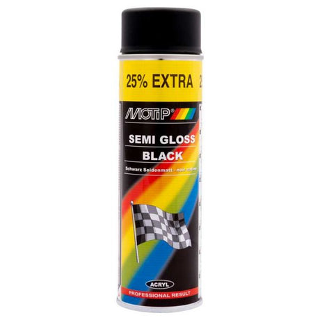 Schwarze Seidenbezeichnung, Bus 500 ml. Motip