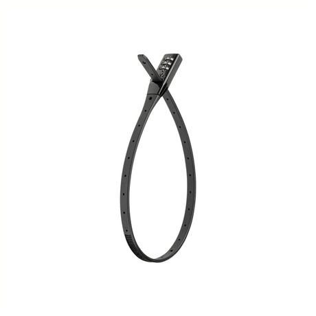 Axa Reißverschlussschloss 53 cm 10 mm – schwarz