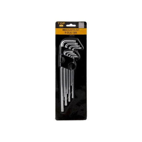 Topgear Topgear Allen-Tasten 9-teilig, torx