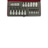 Stecknuss+Bit-Satz 25-tlg. 1 4 +1 2 Torx*