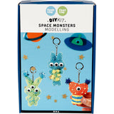 Weltraummonster aus Perlenton, 1 Set