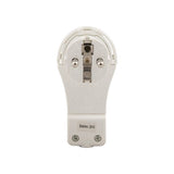 Stecker extra flach weiß