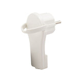 Stecker extra flach weiß