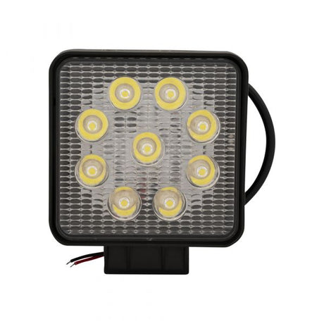 Trailergear Arbeitsleuchte 9 LED quadratisch