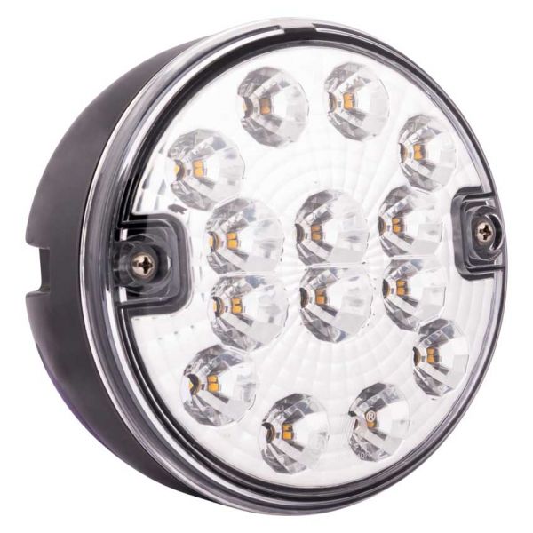 Rückfahrlicht 140 mm. 12–24 V LED *