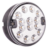 Rückfahrlicht 140 mm. 12–24 V LED *