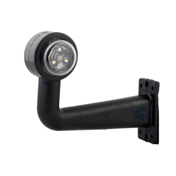 Trailergear Breitenlampe Pendelleuchte abgewinkelt 12-24V LED rechts