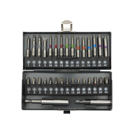 Dynaplus Bit-Set Prof 32-teilig, Dyna-Farbbänder, Metallverpackung – 8938.00.00700