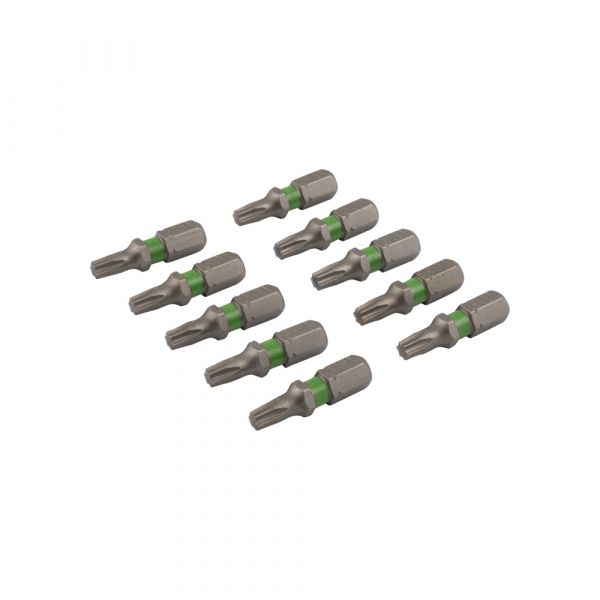 Dynaplus Schraubbit 25 mm TX-20 grün 10x