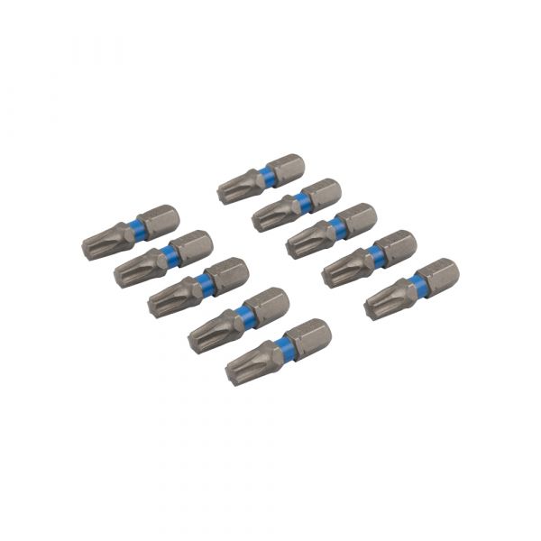 Schraubbit 25 mm TX-30 blau 10x