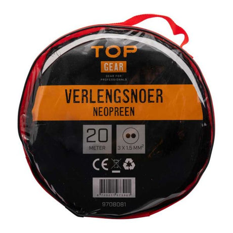 Topgear -Verlängerungskabel Neopren 3x1,5 20 Meter