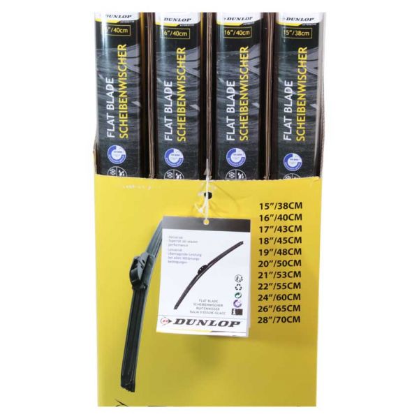Scheibenwischerdisplay von Dunlop