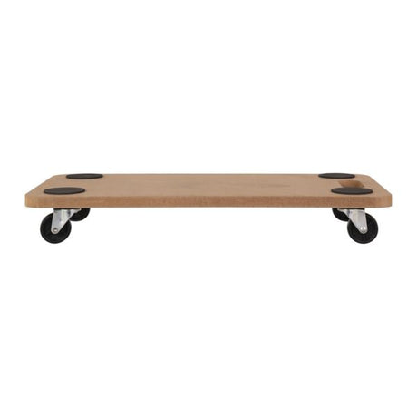 Plattformwagen Hund Holz 58x29 cm 200 kg.