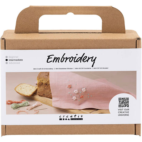 Creativ Company Mini Hobbyset Stickereien Servet