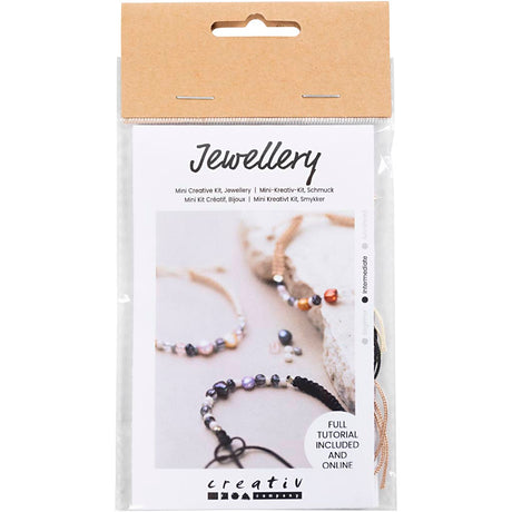 Creativ Company CC Creative Mini-Hobby-Set, Schmuck, Makramee-Armband
