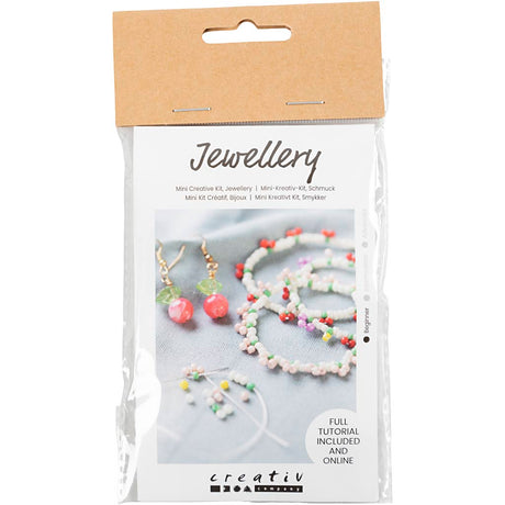Creativ Company Mini Hobbyset Schmuckarmband und Ohrring