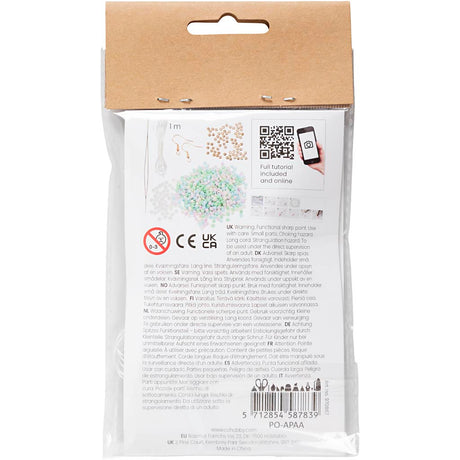 Creativ Company Mini Hobbyset Schmuck elastisches Armband und Ohrring
