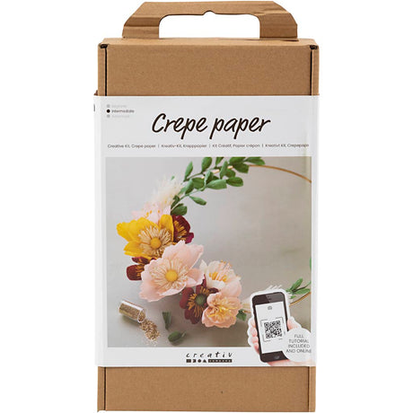Kreativunternehmen https: www.cchobby.nl hobbyset-crepe-paper-wreath-crepe-ratio-180-1-box