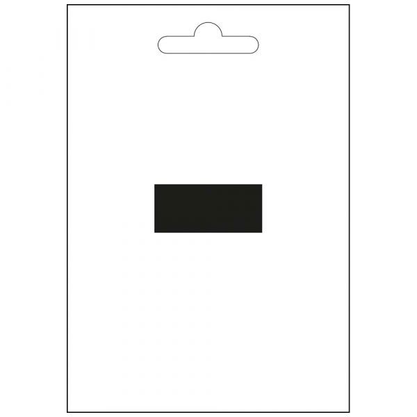 Nautisches Pärchenschild schwarz 100 mm.