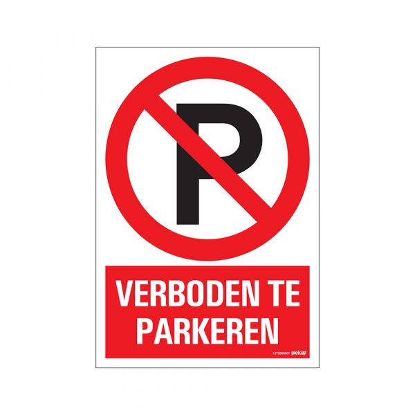 Parkverbotsschild - 230x330 mm.