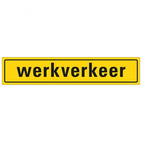 Magnettafel für den Arbeitsverkehr – 80x400 mm.