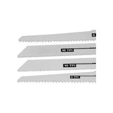 Säbelsägen-Set Holz Metall 4-tlg.