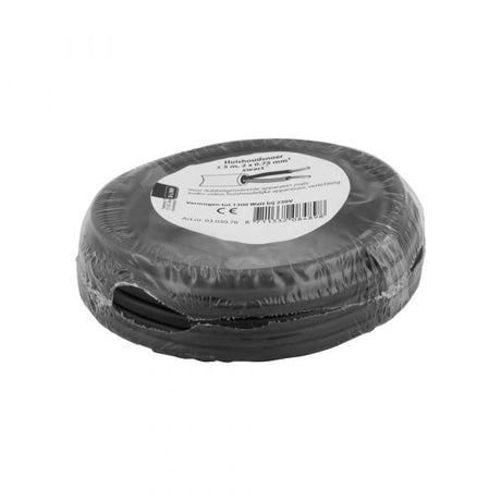 Haushaltskabel 2x0,75 schwarz 5 Meter.