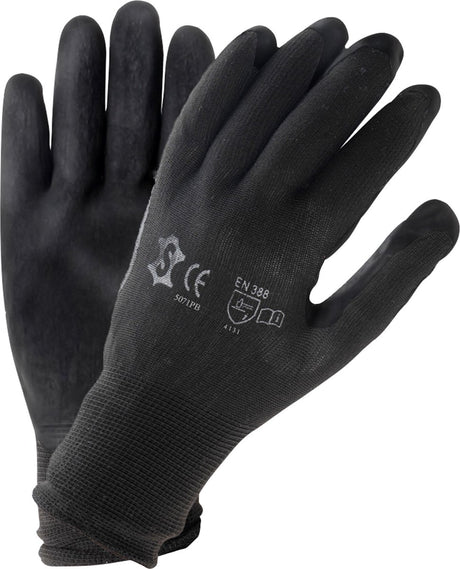 Sacobel handschoenen pu zwart maat 7 (m) m
