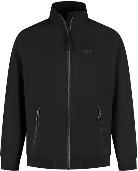 Kjelvik outdoorjas dionn zwart