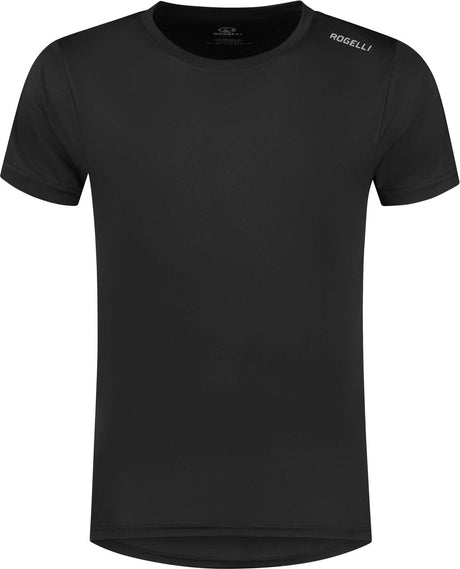 Rogelli promo heren hardloopshirt - korte mouw - zwart