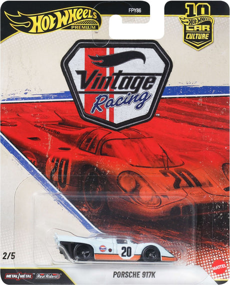 Hot Wheels Autokultur Vintage Racing – Porsche 917k