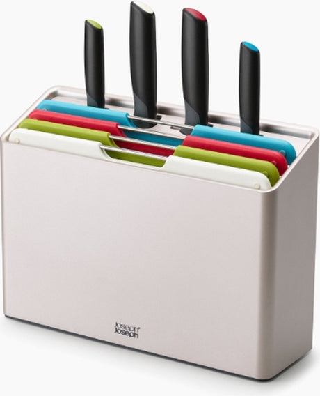 Joseph Joseph Folio Schneidebrett – mit Messern – 8-teiliges Set